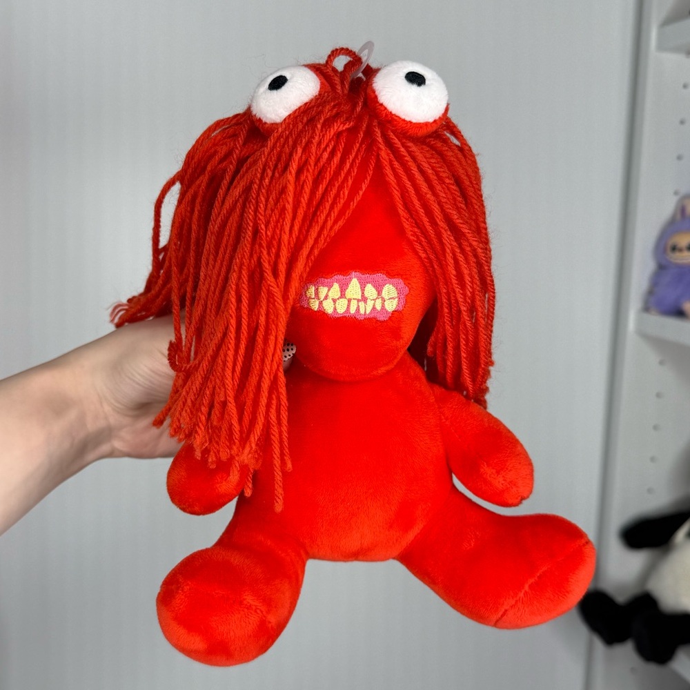 Don't Hug Me I'm Scared Plush Red Guy Kid Robot